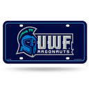 West Florida Argonauts Metal Auto Tag