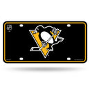 Pittsburg Penguins Black Custom Metal Tag