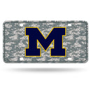 Michigan Camo Metal Tag