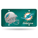 Miami Dolphins Primary Logo Metal Tag