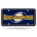 Georgia Southwestern State Hurricanes Metal Auto Tag