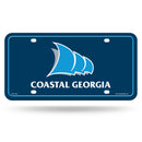 Coastal Georgia Mariners Metal Auto Tag