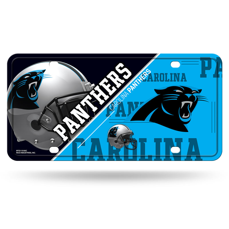 Panthers - CR - Split Design - Metal Tag
