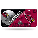Arizona Cardinals - Split Design - Metal Tag