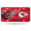 Chiefs - Split Design - Metal Tag