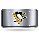 Penguins - Primary Logo - Metal Tag (Silver)