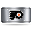 Flyers - Primary Logo - Metal Tag (Silver)