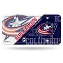 Blue Jackets Split Design Metal Tag