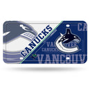 Canucks Split Design Metal Tag
