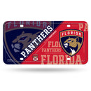 Panthers - Fl Split Design Metal Tag
