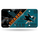 Sharks Split Design Metal Tag