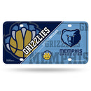 Grizzlies Split Design Metal Tag