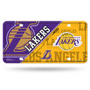 Lakers Split Design Metal Tag