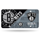 Nets Split Design Metal Tag