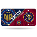 Nuggets Split Design Metal Tag