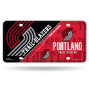 Trail Blazers Split Design Metal Tag