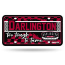 Darlington Raceway Metal Auto Tag