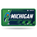 Michigan International Speedway Metal Auto Tag