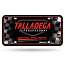 Talladega Superspeedway Metal Auto Tag
