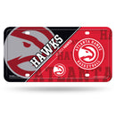 Atlanta Hawks Split Design Metal Tag