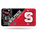 North Carolina State Block 'S' Metal Tag