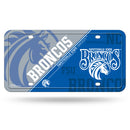 Fayetteville State Broncos Split Design Metal Auto Tag