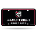 Belmont Abbey Crusaders Metal Auto Tag