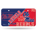 Ole Miss New Logo Metal Tag