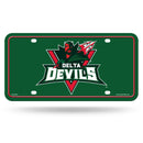 Mississippi Valley State Delta Devils Metal Auto Tag