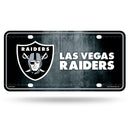 Las Vegas Raiders Metal Auto Tag