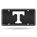 Tennessee University - Carbon Fiber Design - Metal Auto Tag