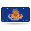 Lincoln Lions Metal Auto Tag