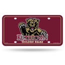 Kutztown Golden Bears Metal Auto Tag