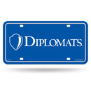 Franklin And Marshall Diplomats Metal Auto Tag