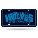 Cheyney Wolves Metal Auto Tag
