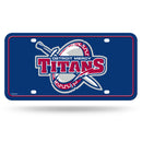 Detroit Mercy Titans Metal Auto Tag