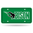 Oklahoma Baptist Bison Metal Auto Tag