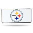 Steelers Primary Logo Metal Tag (White)