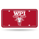 Worcester Poly Engineers Metal Auto Tag