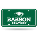 Babson Beavers Metal Auto Tag