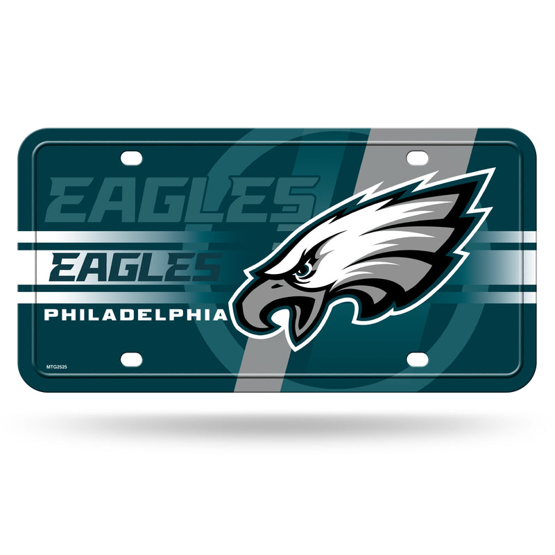 Eagles Green Circle Metal Tag