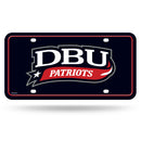 Dallas Baptist Patriots Metal Auto Tag
