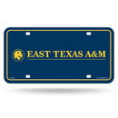 East Texas A&M Lions Metal Auto Tag