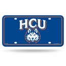 Houston Christian Huskies Metal Auto Tag