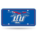 Lubbock Christian Chaparrals Metal Auto Tag