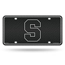 Syracuse University - Carbon Fiber Design - Metal Auto Tag
