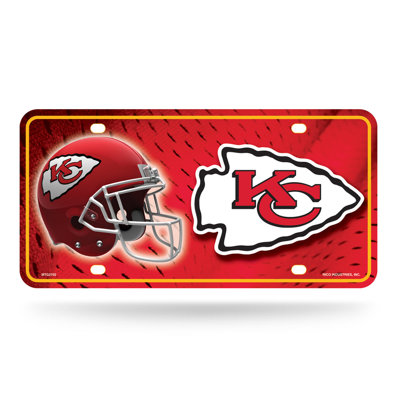 Chiefs Primary Logo Metal Tag