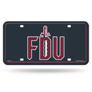 Fairleigh Dickinson Knights Metal Auto Tag
