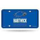 Hartwick Hawks Metal Auto Tag