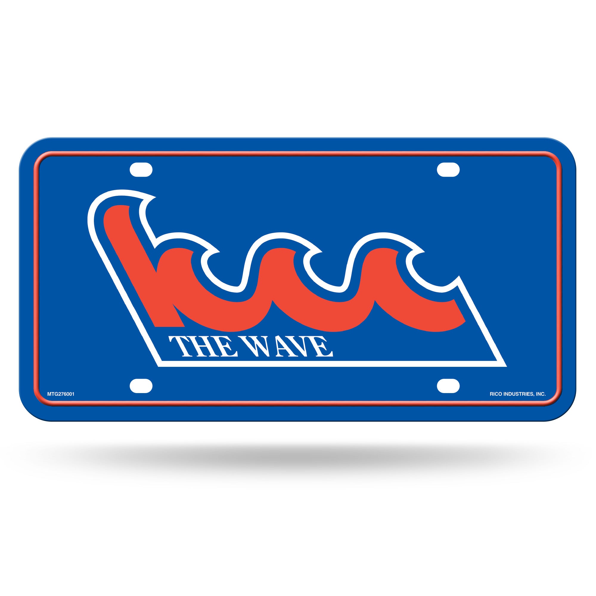 KCC Wave Metal Auto Tag